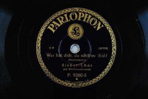 Wer hat dich du schöner Wald / (Mendelssohn)
