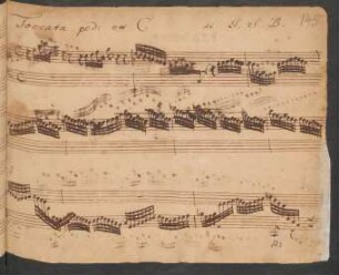 Tokkaten; org; C-Dur; BWV 564
