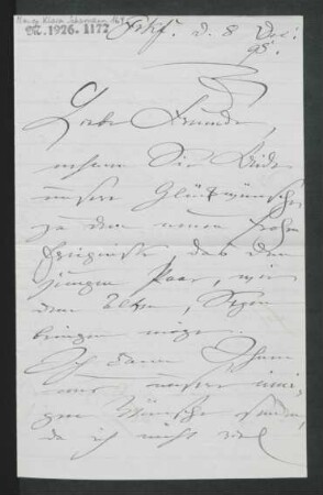 Brief an Wilhelm Engelmann : 08.12.1895