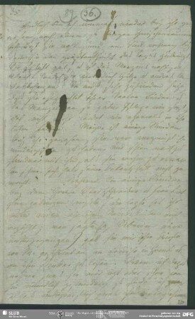 Eigenh. Brief von Friedrich von Schlegel an August Wilhelm von Schlegel, o.O., ohne Datumsangabe