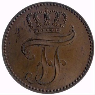 Münze, 3 Pfennig, 1864