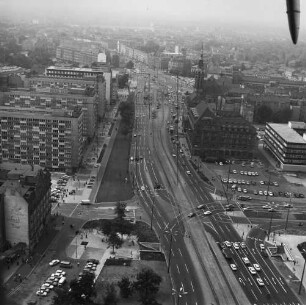 Tröndlinring in Leipzig : Blickrichtung Westen
