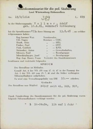 Vollmer, Adolf