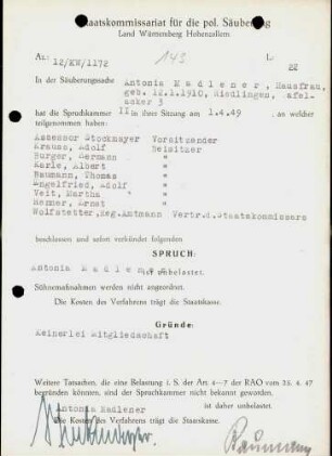 Madlener, Antonia