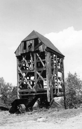 Kasel-Golzig-Schiebsdorf. Bockmühle, ruinös
