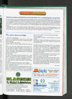 Verkehrsausschuss der Bezirksversammlung befasst sich mit Belastung der "Tangstedter"