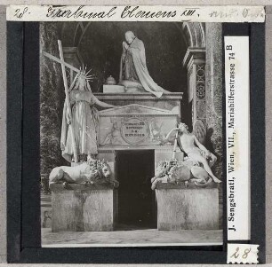 Rom: Petersdom, Grabmal Clemens XIII.