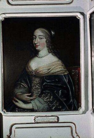 Porträt der Eleonora Maria von Habsburg, Herzogin von Lothringen