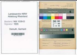 Entnazifizierung Gerhard Demuth , geb. 13.09.1903 (Amtsangestellter)