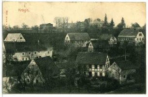 Krögis. Blick auf Krögis