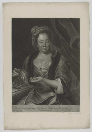 Bildnis der Ludmilla Magdalena de Gotter