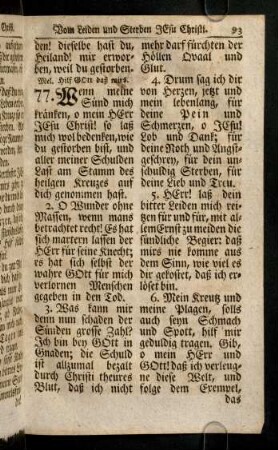93-107, Wenn meine Sünd mich kränken, o mein Herr Jesu Christ...
