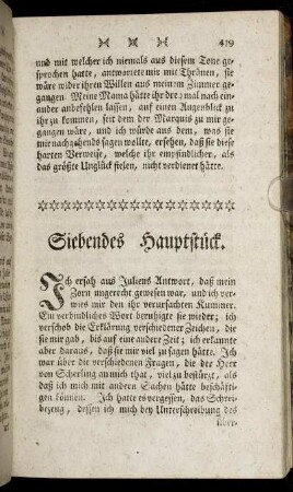 Siebendes Hauptstück.