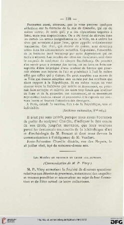 Les Musées de province et leurs collections