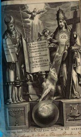 R. P. Io. Stephani Menochii Societatis Iesv, ... Commentaria Sive Explicationes Sensvs Litteralis Totivs S. Scripturae : Dvobvs Tomis Comprehensa ; Opvs Theologis, Et Concionatoribvs Maxime Vtile Et Pernecessarivm, 1