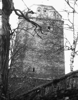 Eilenburg, Burg, Bergfried am Amtshaus