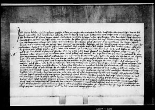 Claus Krütlin zu Hengstett reversiert dem Kaplan von St. Jörgen in der Pfarrkirche zu Calw für das Lehen eines halben Hofs zu Hengstett genannt Schafhäuser.
