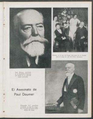 El asesinato de Paul Doumer
