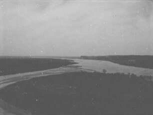 Am Missouri River : Blick von den Kliffs bei St. Albans auf den Missouri River