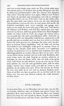 Eine Parabel