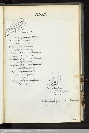 XXIII., 2. Juli 1856