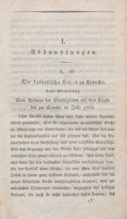 3-77 Die katholische Kirche zu Utrecht