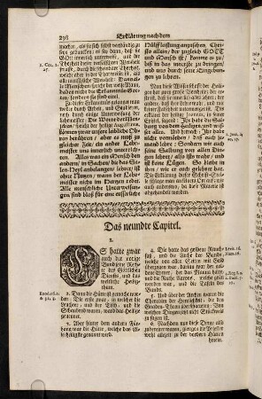 298-314, Das neundte Capitel