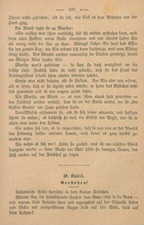 48. Kapitel. Verstoßen!