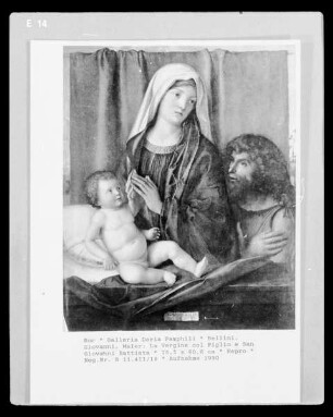 La Vergine col Figlio e San Giovanni Battista