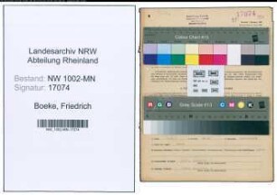 Entnazifizierung Friedrich Boeke , geb. 09.04.1900 (Steiger)