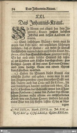 XXI. Das Johannis-Kraut
