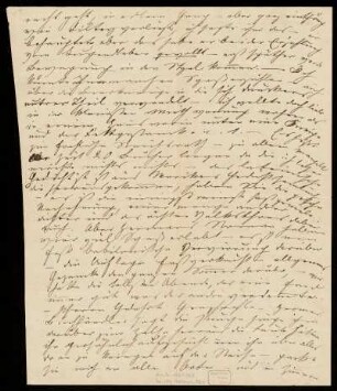 Brief von Gisela von Arnim an Unbekannt