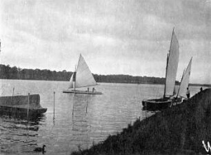 Leipzig: Segelboote - Elsterbecken