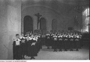 Dresden, Kreuzkirche, Heinrich-Schütz-Kapelle. Chorkonzert, Pfingsten 1964