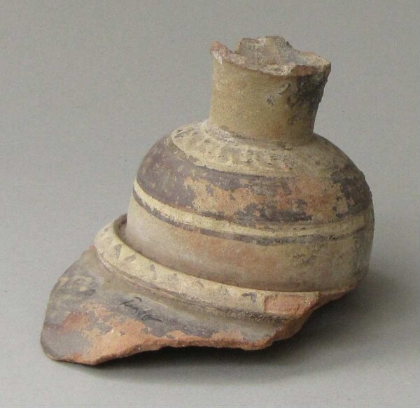 Fragment of a clay vessel