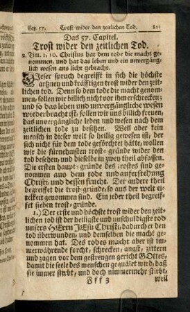 820-836, Das 57. Capitel