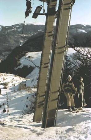 Schauinsland: Hofsgrund Skilift (oben); mit Feldberg
