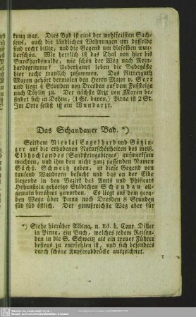 Das Schandauer Bad