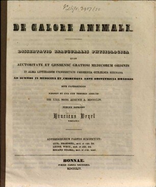 De calore animali