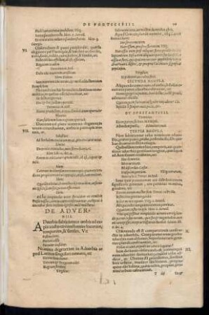 De Adverbiis.