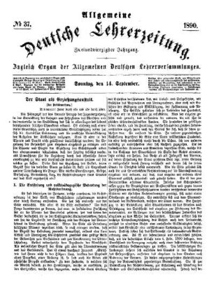 Der Staat als Erziehungsanstalt
