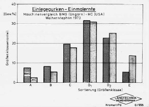 Einlegegurken - Einmalernte