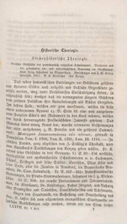 85-107 Kirchenhistorische Theologie