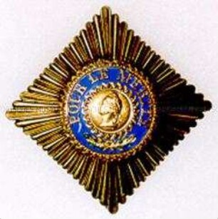 Pour le Mérite, Bruststern des Großkreuzes (Reduktion)