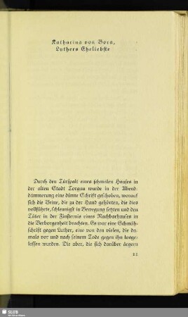 Katharina von Bora, Luthers Eheliebste