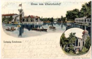 Gruß vom Charlottenhof! : Leipzig-Lindenau