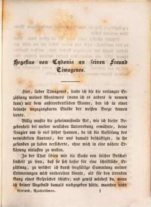 C. M. Wielands sämmtliche Werke, 18. Agathodämon