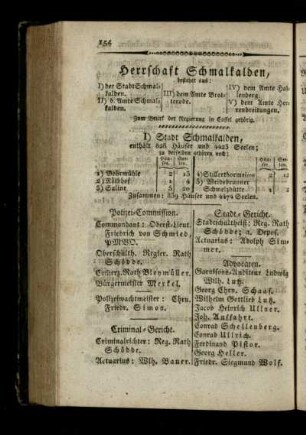 Herrschaft Schmalkalden