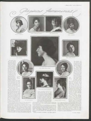 Páginas femeninas