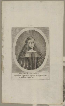 Bildnis der Margarita Austriaca